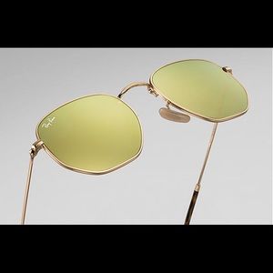 Brand New Ray-ban Hexagonal Flat Lens